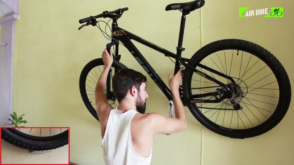 bicicletero pared